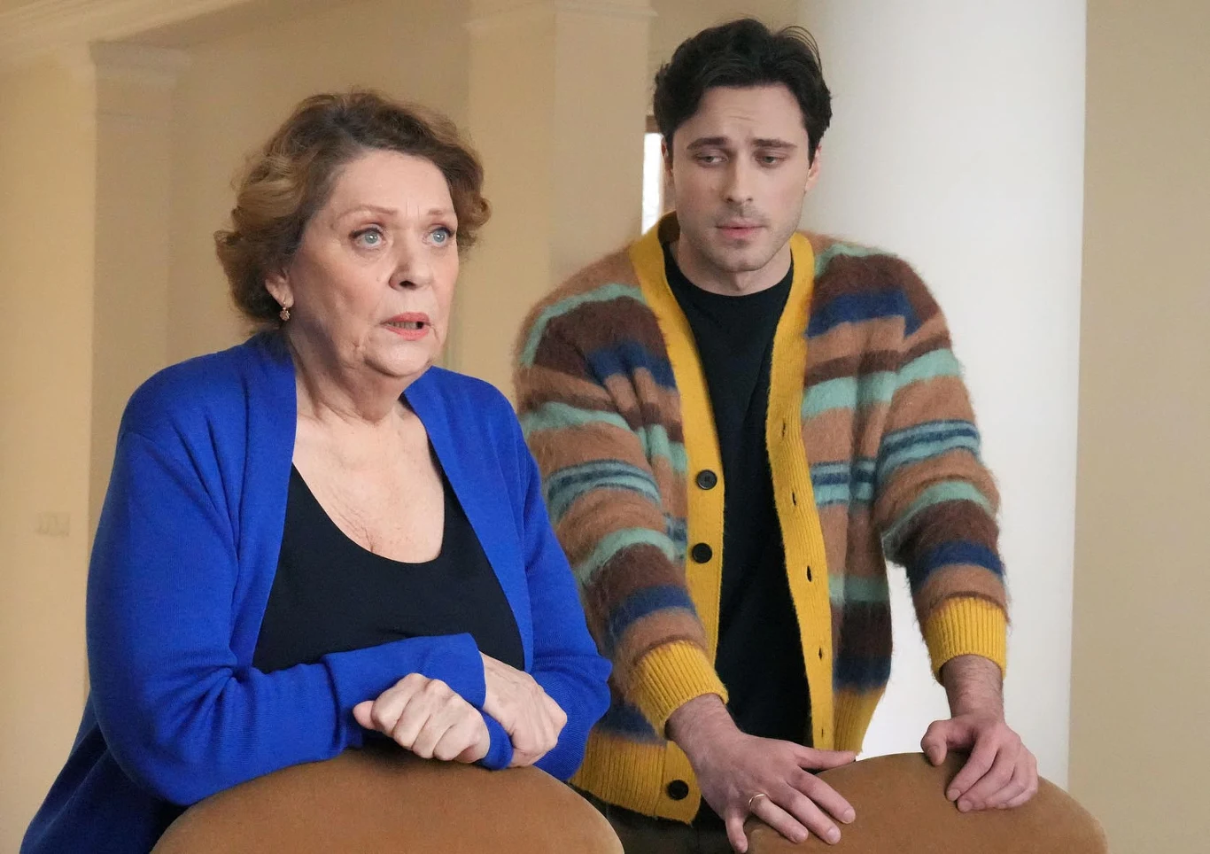Józefina (Elżbieta Jarosik) i Cezary (Marcel Opaliński) odniosą sukces Józefina (Elżbieta Jarosik) i Cezary (Marcel Opaliński) odniosą sukces