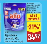 Kapsułki do zmywarki Alio