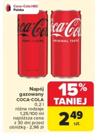 Napój gazowany Coca-Cola