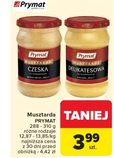 Гірчиця Prymat