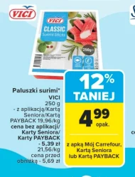 Paluszki surimi Carrefour