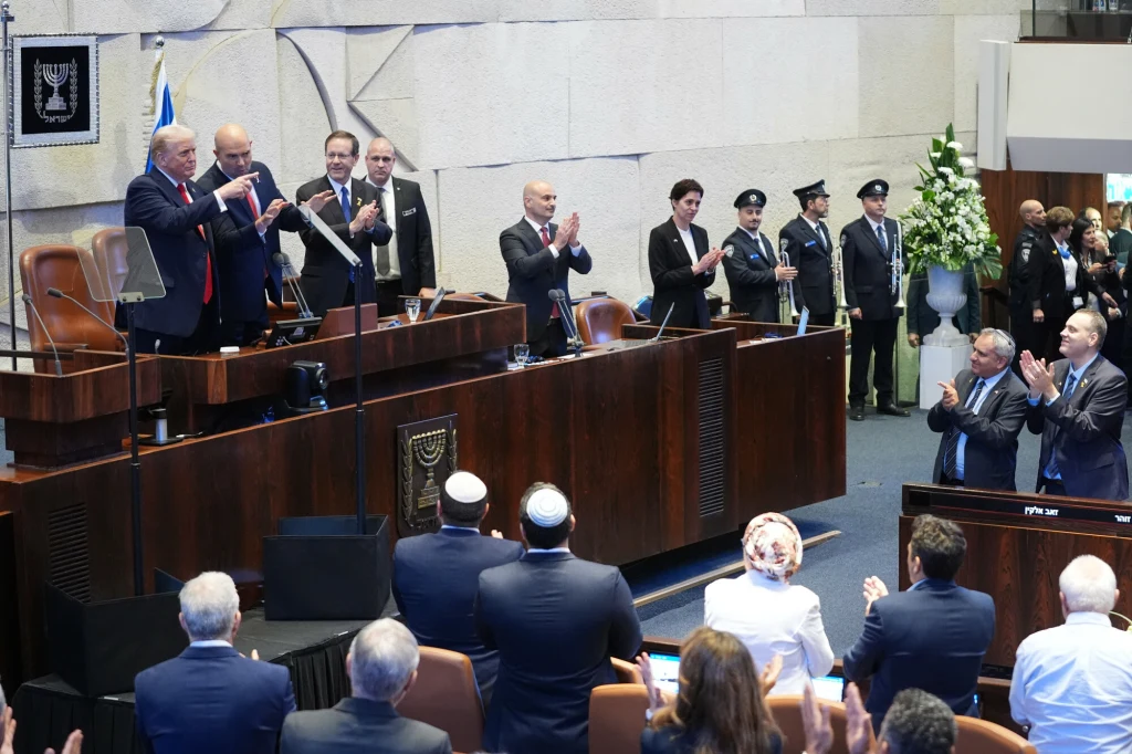 Donald Trump został gorąco powitany w izraelskim Knesecie Donald Trump został gorąco powitany w izraelskim Knesecie