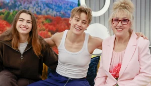Katarzyna Zillmann na kanapie "halo tu polsat" z mamą i partnerką, czyli siła kobiet do potęgi trzeciej