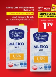 Молоко Mleczna Dolina