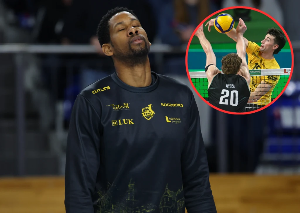 Jackson Young (w kółeczku) chce walczyć o miejsce w składzie u boku Wilfredo Leona