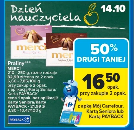Praliny Merci