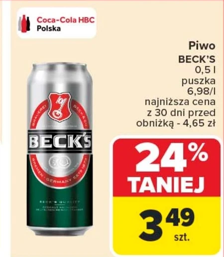 Пиво Beck's