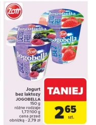 Jogurt bez laktozy Jogobella