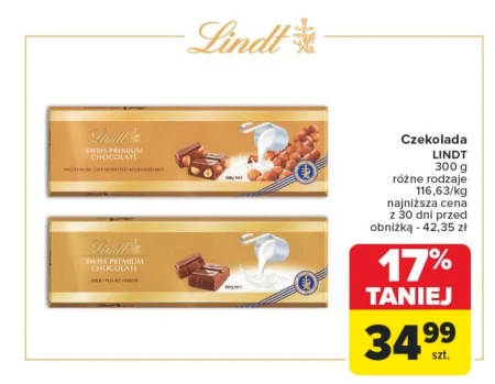 Czekolada Lindt
