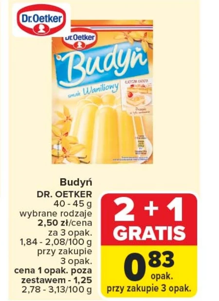 Пудинг Dr. Oetker