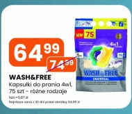 Kapsułki do prania Wash&free