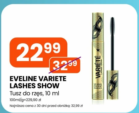 Tusz do rzęs Eveline varitere