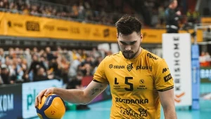 Mikołaj Sawicki w barwach Bogdanki LUK Lublin