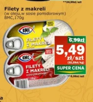 Філе скумбрії BMC