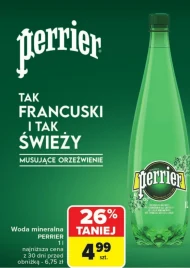 Woda mineralna Perrier