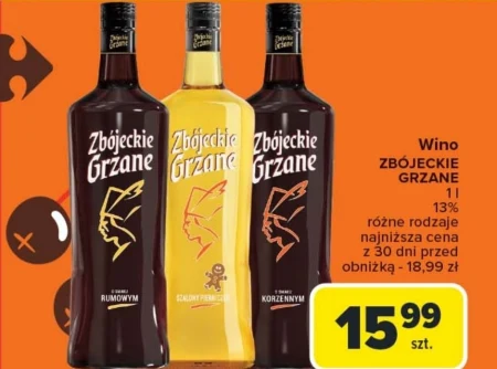 Wino Zbójeckie Grzane