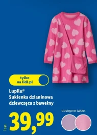 Трикотажна сукня Lupilu