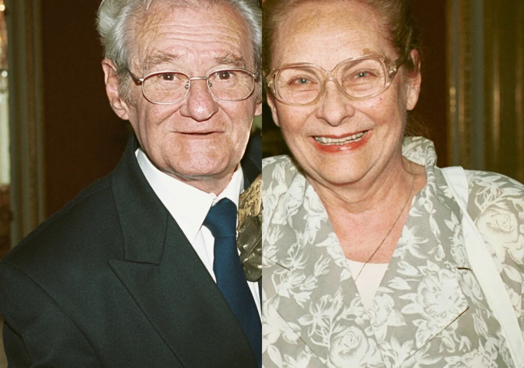 Bronisław Pawlik z żoną Bronisław Pawlik z żoną