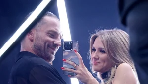 Maricn Rogacewicz i Agnieszka Kaczorowska