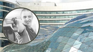 Galeria handlowa Złote Tarasy. To tam zginął 15 lat temu Patryk Jakubowski (w ramce)