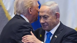 Prezydent Stanów Zjednoczonych Donald Trump i premier Izraela Binjamin Netanjahu