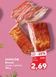 Boczek surowy Sokołów