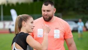 Bukowiecki potwierdził to przed kamerami. Tak powiedział o swojej żonie