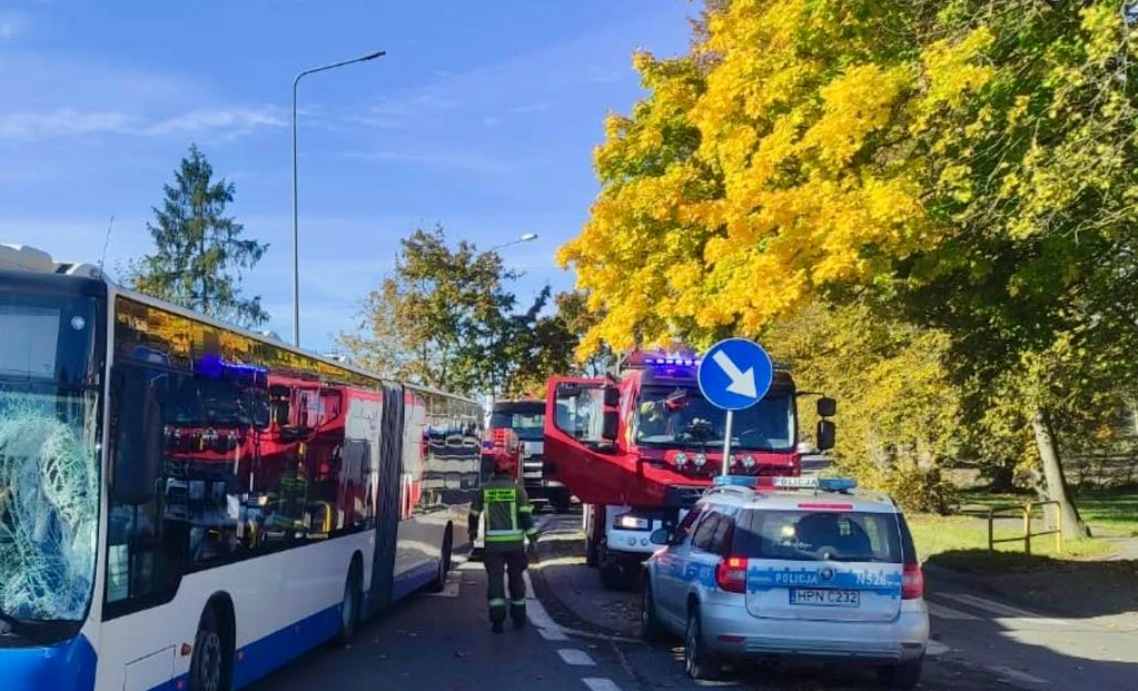 Wypadek w Dzierżążnie