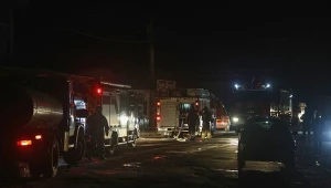 Akcja ukraińskich służb ratunkowych w Charkowie. Zdjęcie ilustracyjne