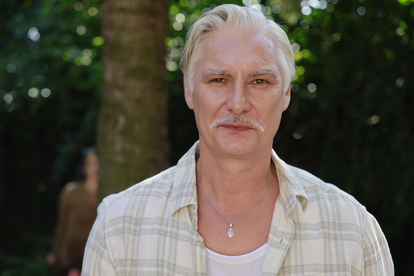 Mariusz Drężek na planie filmu "Dalej jazda 2" Mariusz Drężek na planie filmu "Dalej jazda 2"