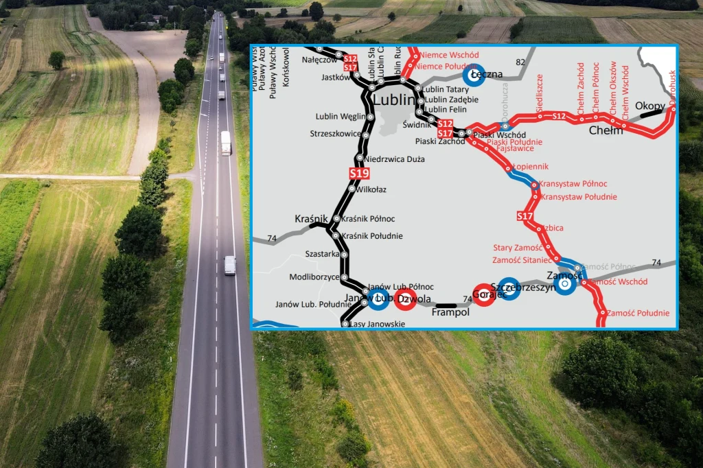 19-kilometrowy odcinek S17 za 961,5 mln zł czeka na rozpoczęcie prac. Decyzja w rękach wojewody. 19-kilometrowy odcinek S17 za 961,5 mln zł czeka na rozpoczęcie prac. Decyzja w rękach wojewody.