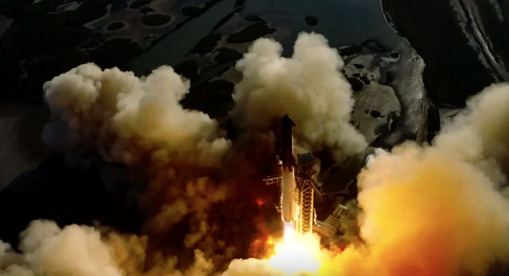 Starship odbył 11. lot. To ostatni test tej wersji rakiety SpaceX. Starship odbył 11. lot. To ostatni test tej wersji rakiety SpaceX.
