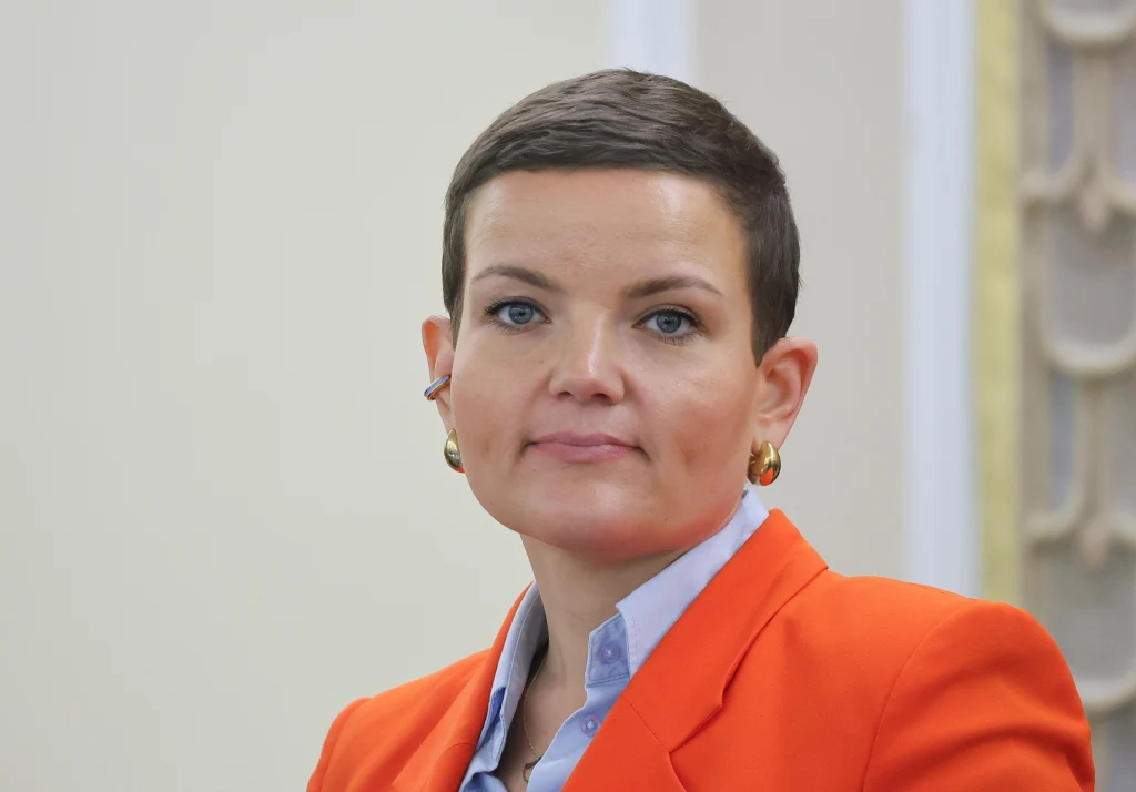 Minister Marta Cienkowska na posiedzeniu rządu Minister Marta Cienkowska na posiedzeniu rządu