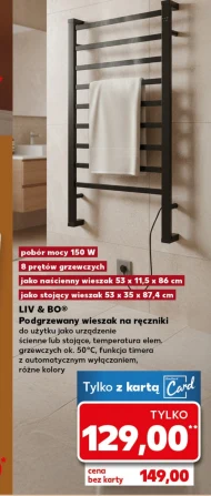 Wieszak na ręczniki Liv & BO