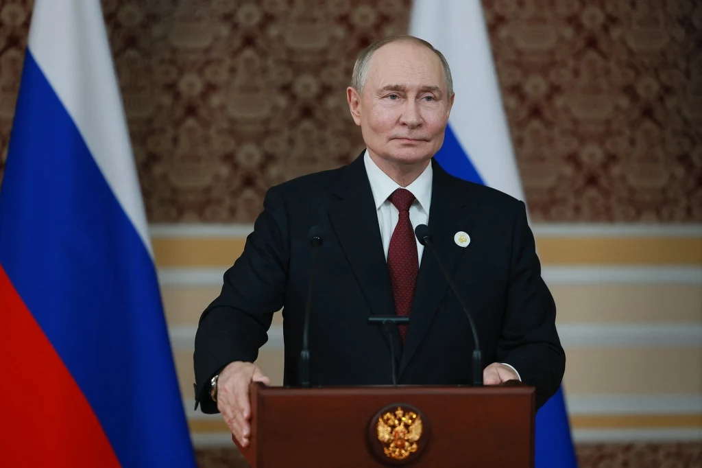 Rosyjski przywódca Władimir Putin