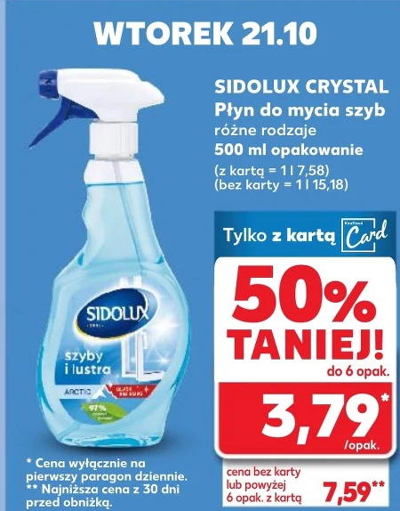 Płyn do mycia szyb Sidolux