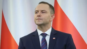 Karol Nawrocki podczas uroczystości wręczenia nominacji sędziowskich i asesorskich