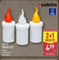 Wkład led do zniczy Subito