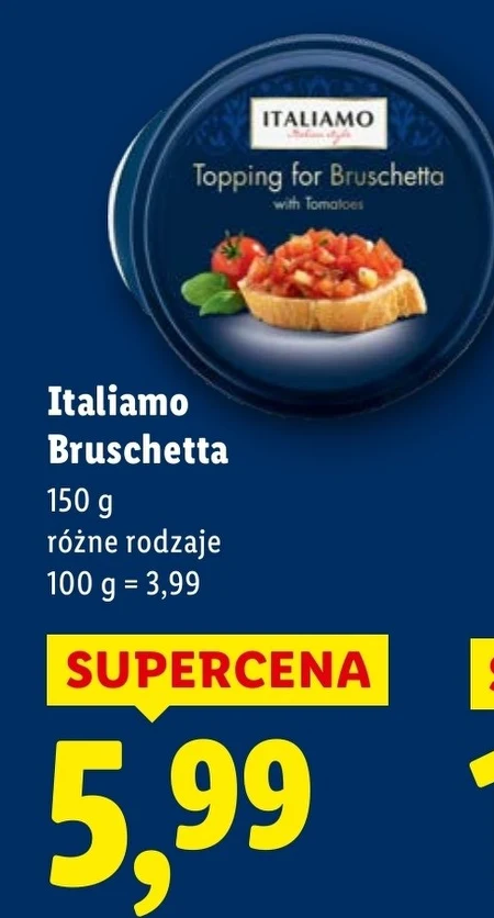 Bruschetta Italiamo