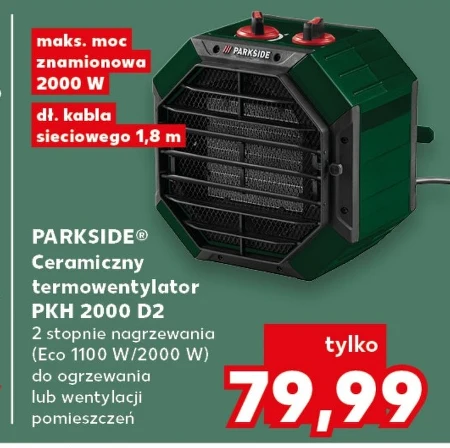 Термоелектричний вентилятор Parkside
