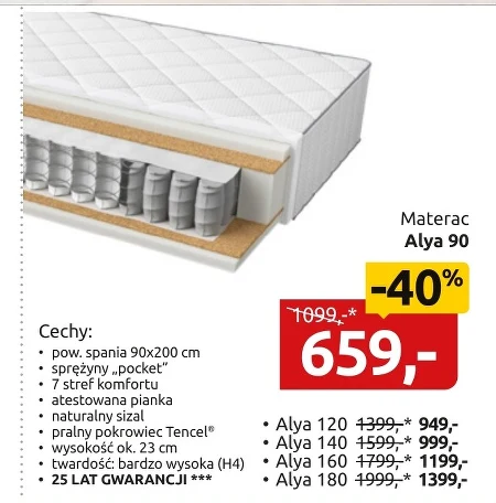Materac Ok.
