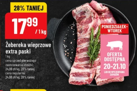 Żeberka wieprzowe