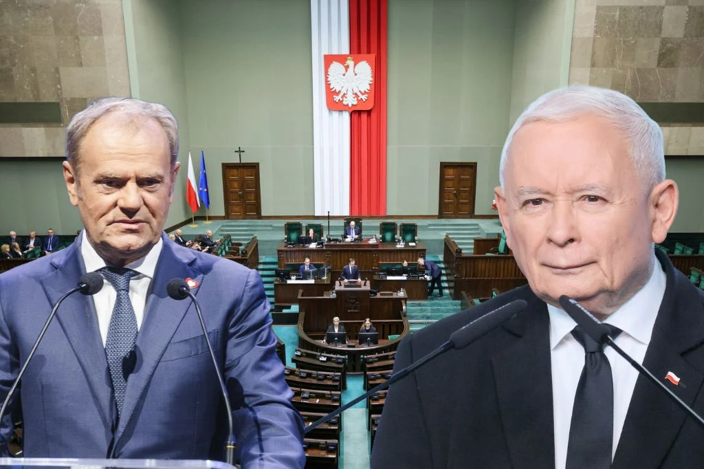 Donald Tusk i Jarosław Kaczyński Donald Tusk i Jarosław Kaczyński