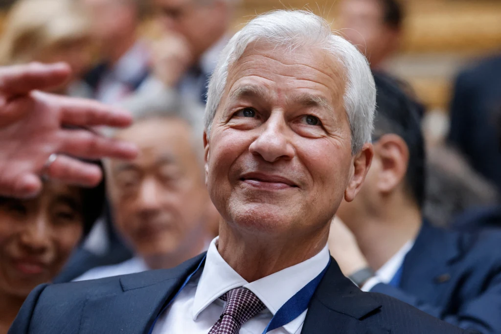 Bank JPMorgan snuje wielkie plany inwestycyjne. W grze miliardy dolarów potrzebne, aby wzmocnić USA. Na zdj. Jamie Dimon, szef JPMorgan