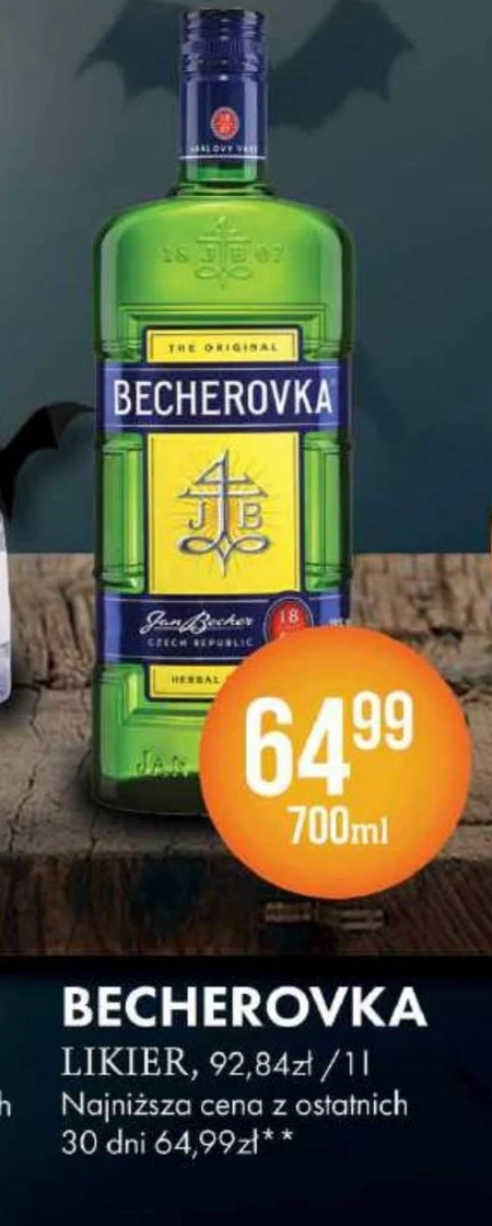Лікер Becherovka