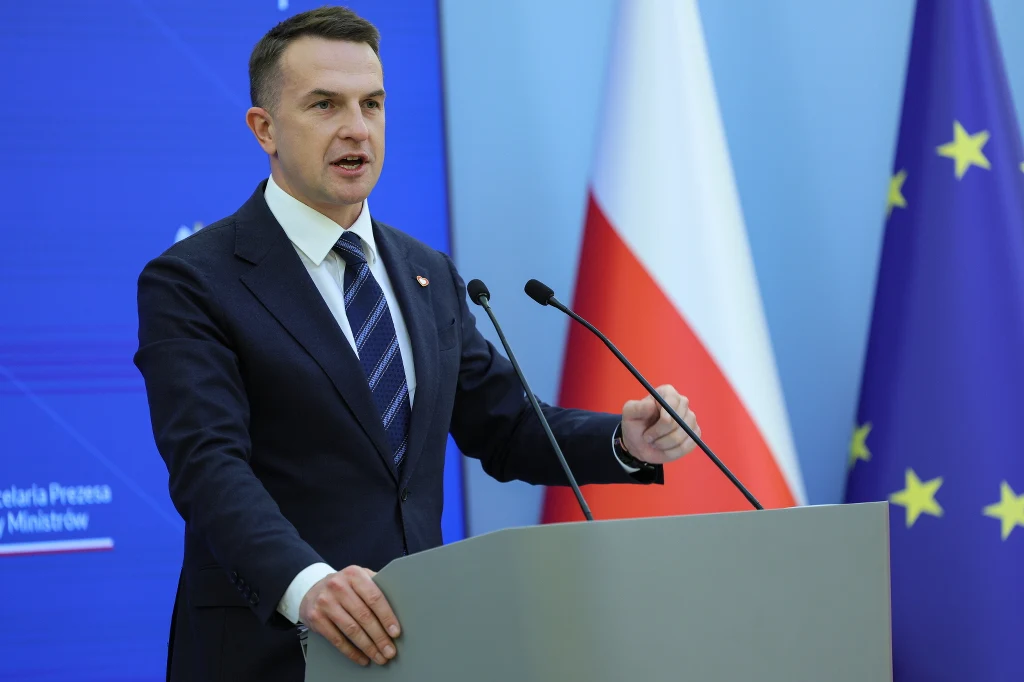 Rzecznik rządu Adam Szłapka Rzecznik rządu Adam Szłapka