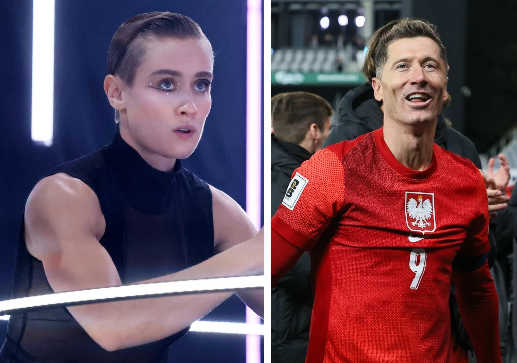 Katarzyna Zillmann i Robert Lewandowski Katarzyna Zillmann i Robert Lewandowski