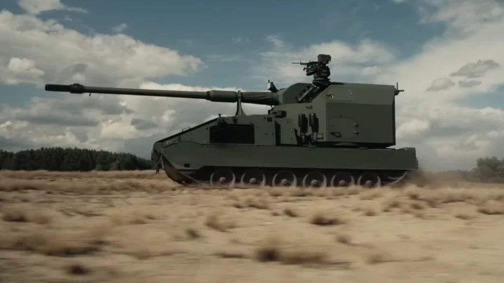 Nowa armata RCH 155 w wersji gąsienicowej. Niemcy chcą podbić rynek Nowa armata RCH 155 w wersji gąsienicowej. Niemcy chcą podbić rynek