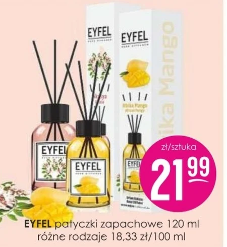 Patyczki zapachowe Eyfel
