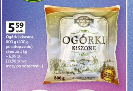 Ogórki kiszone Dominik